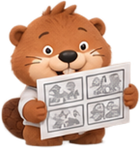 Viva the beaver, finished with the job